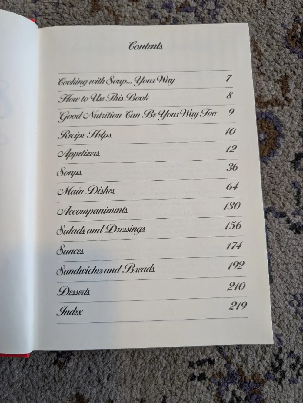 1985 First Edition Printing Campbell's‎ Creative Cooking With Soup